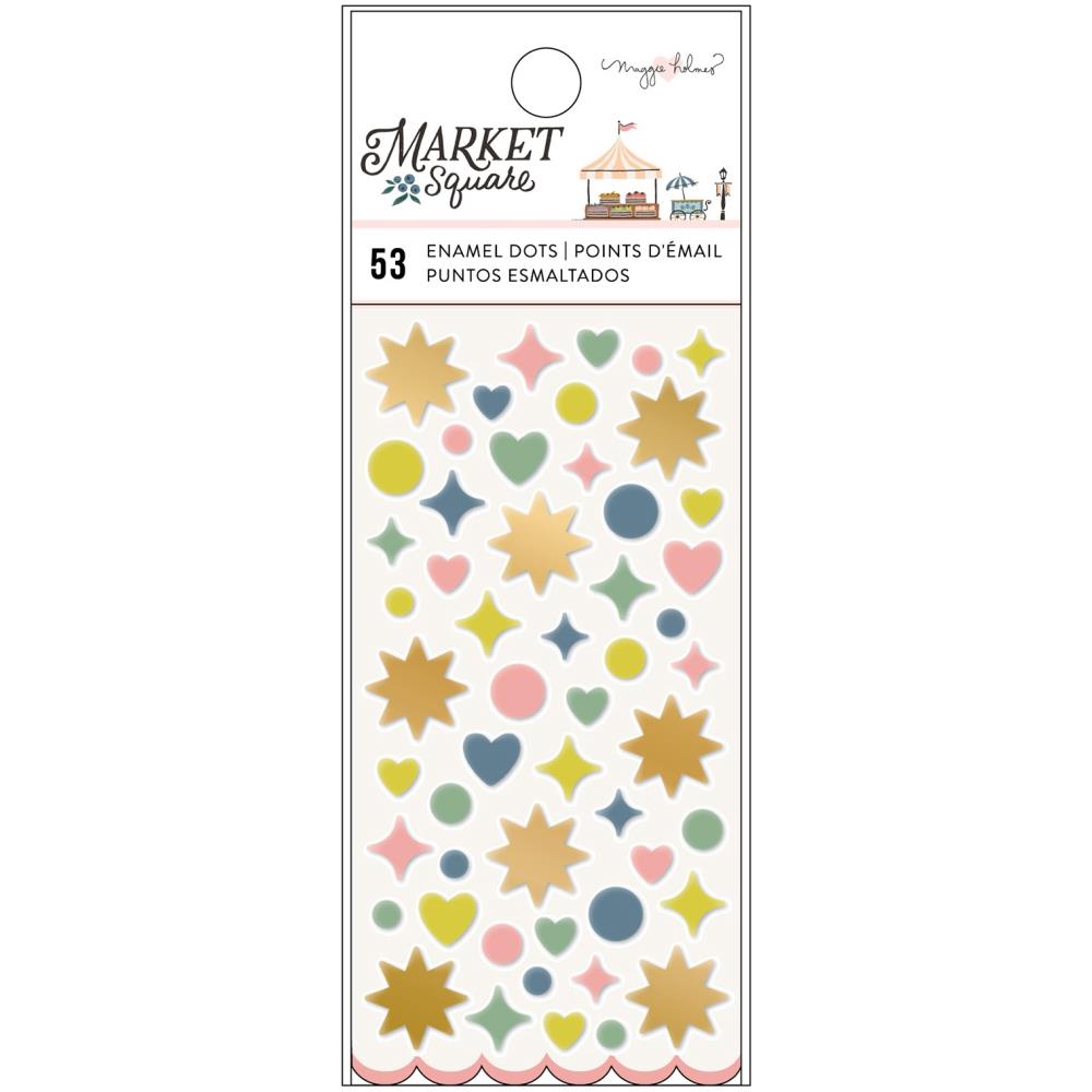 Maggie Holmes - Market Square - Enamel Dots