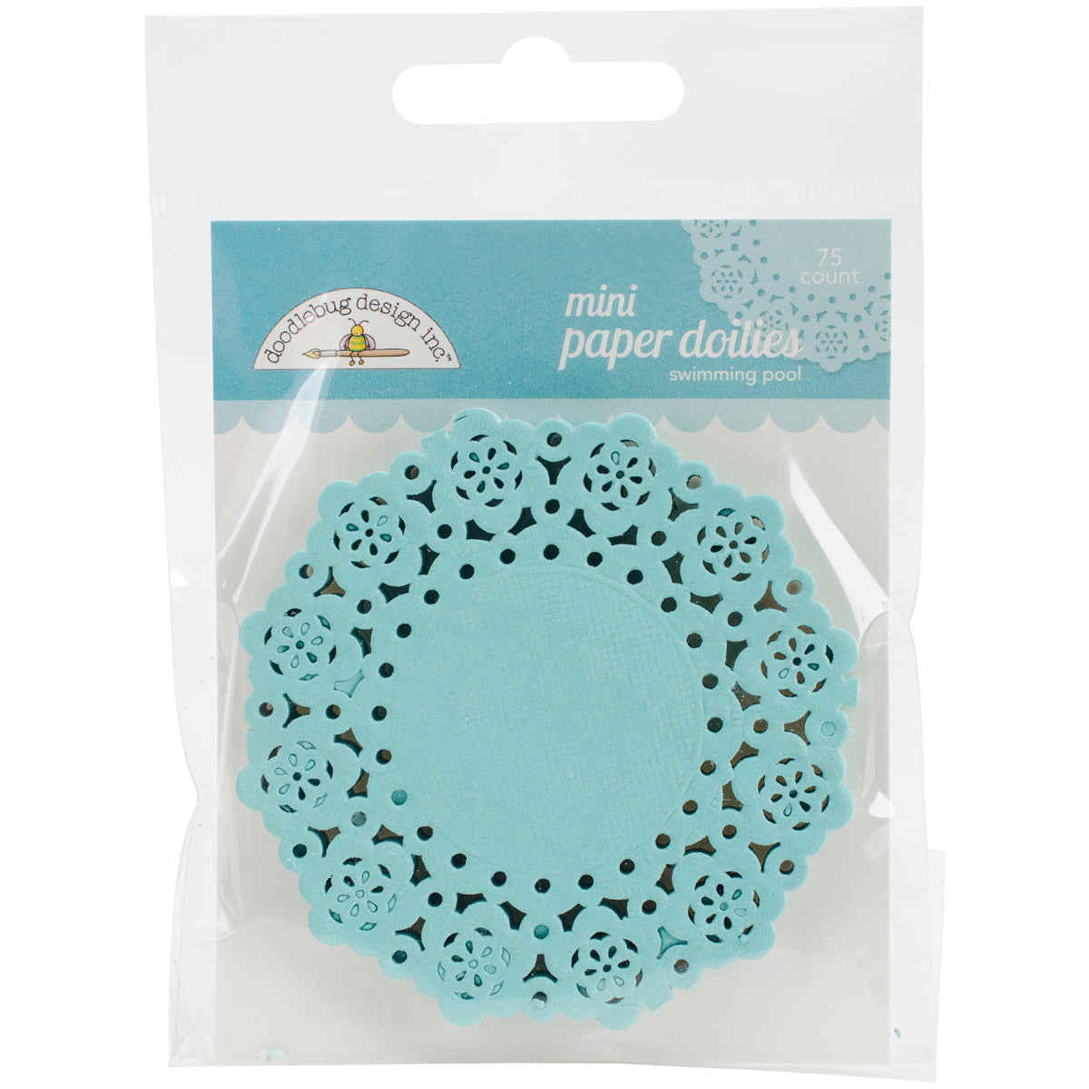 Doodlebug Design - Mini Paper Doilies - Swimming Pool