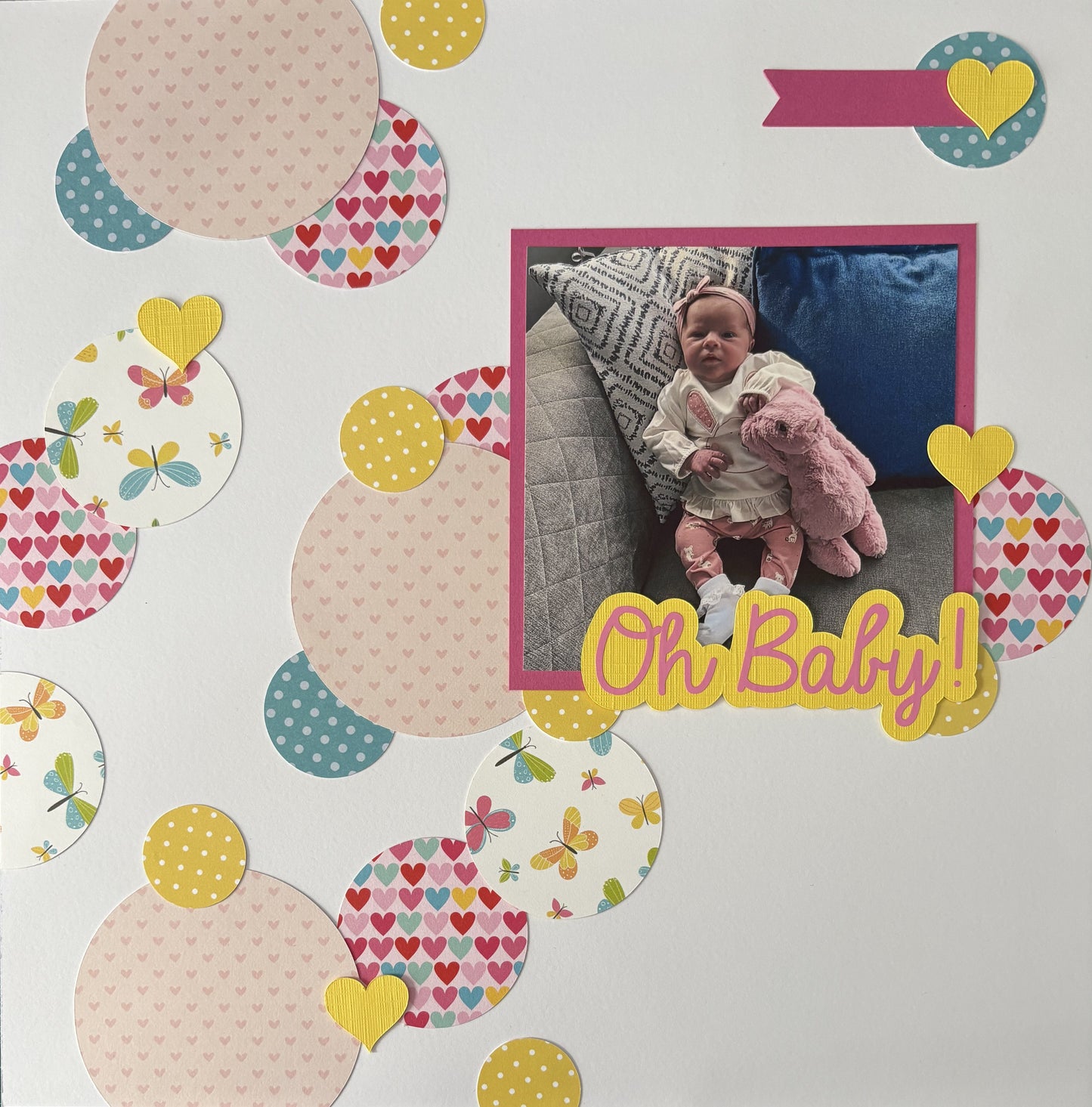 Scrappyroo Perfect Page Kit - Oh Baby! (Girl)