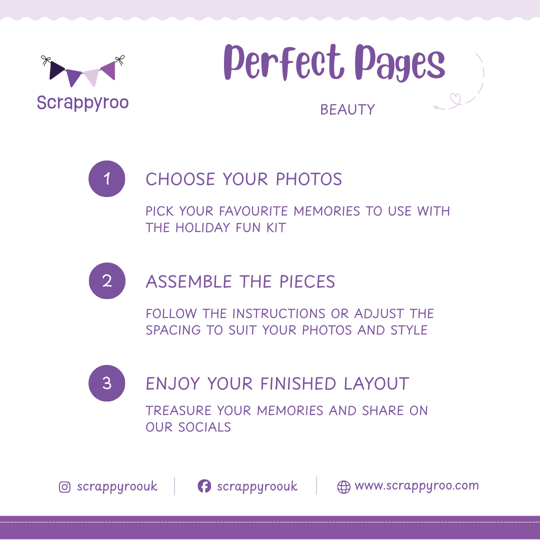 Scrappyroo Perfect Page Kit - Beauty