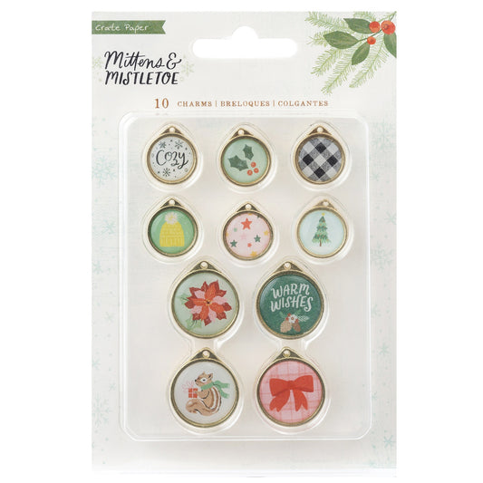 Crate Paper - Mittens & Mistletoe - Charms