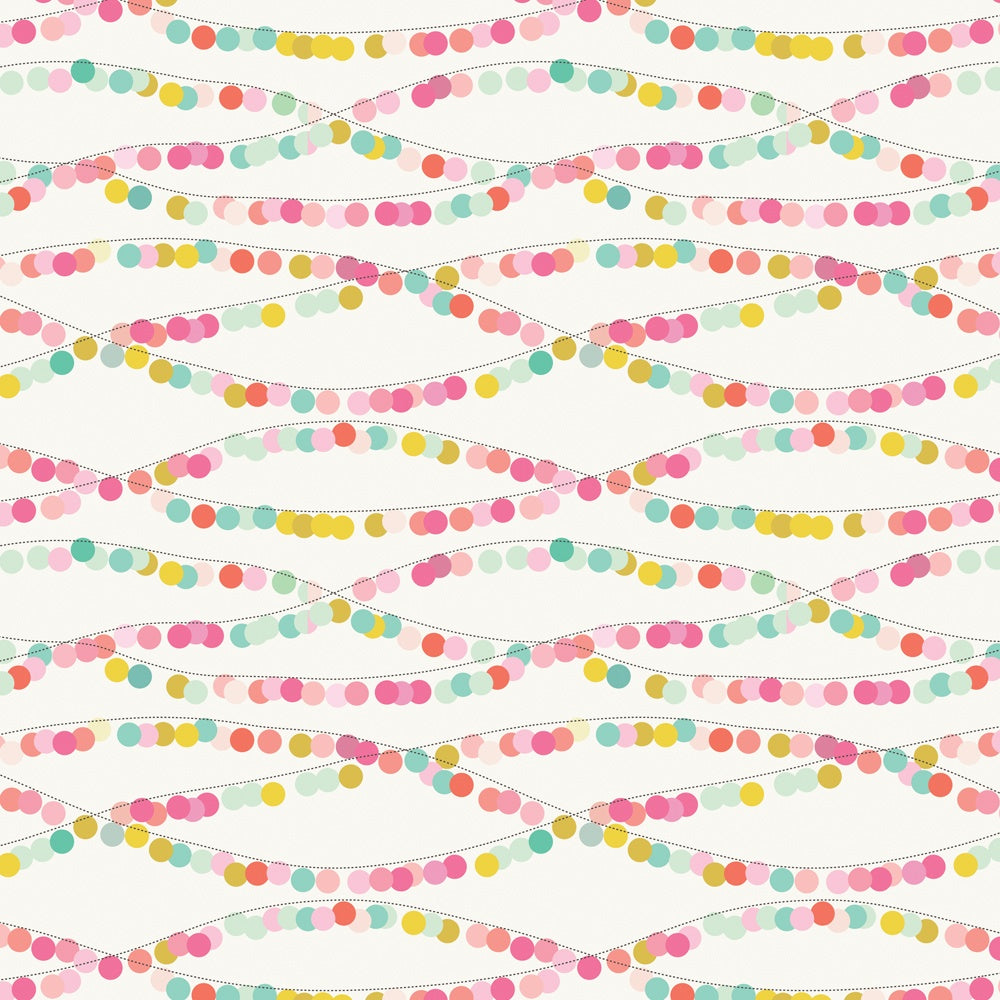 Simple Stories - True Colors - Happy to Report - 12" x 12" Scrapbook Paper