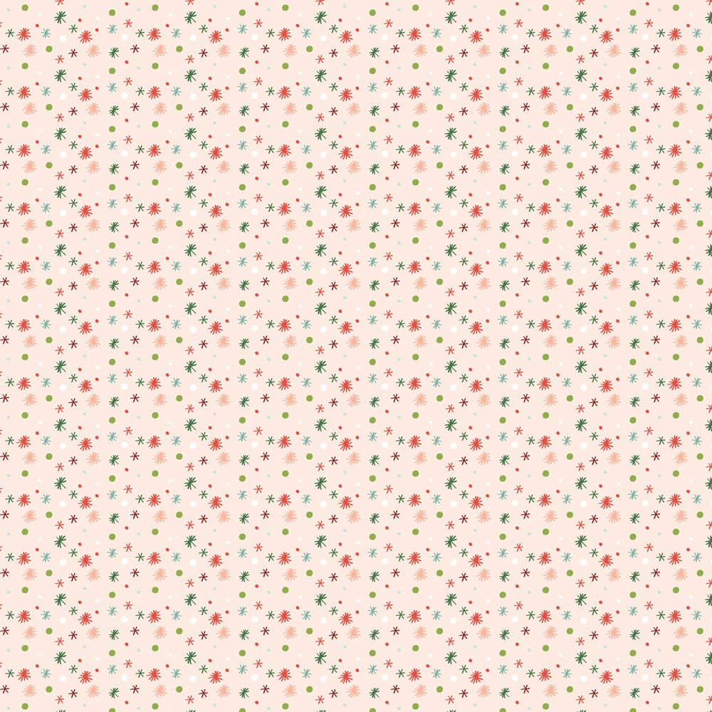 Simple Stories - Santa's Village - 4x6 Elements - 12" x 12" Scrapbook Paper