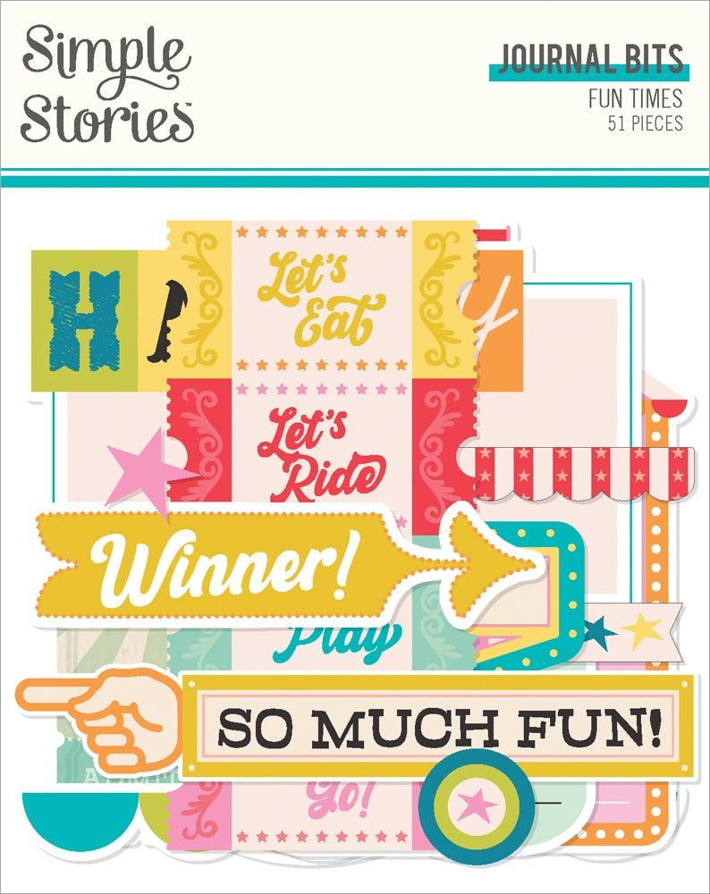 Simple Stories - Fun Times - Journal Bits Ephemera