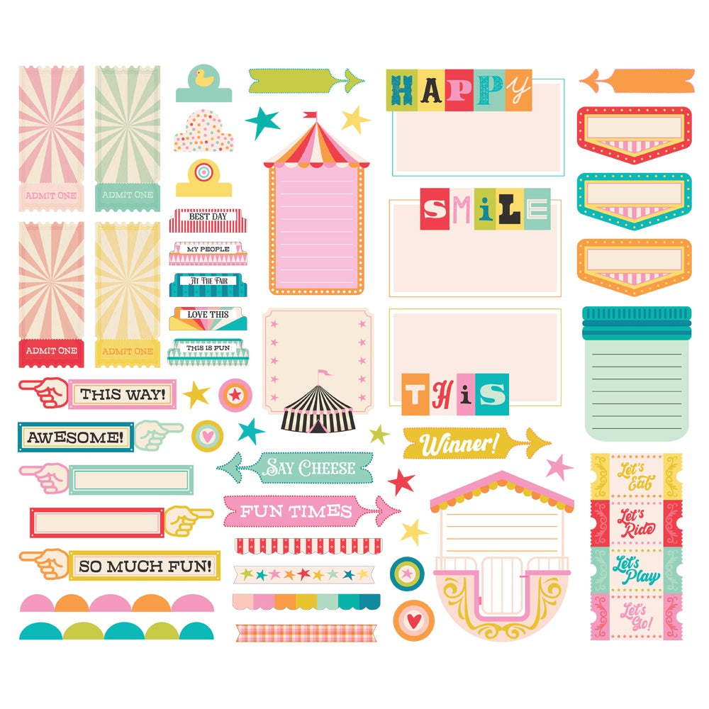 Simple Stories - Fun Times - Journal Bits Ephemera