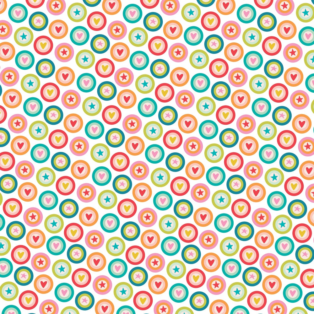 Simple Stories - Fun Times - 12x12 Scrapbook Paper - Fun & Games