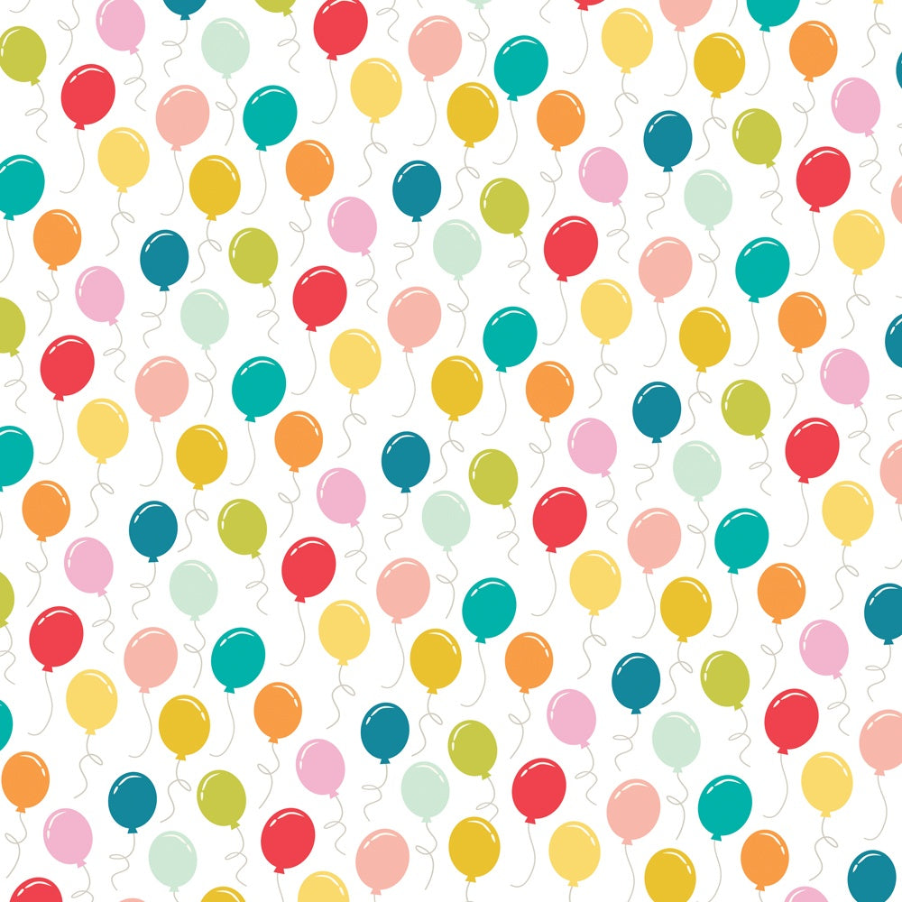 Simple Stories - Fun Times - 12x12 Scrapbook Paper - Best Day