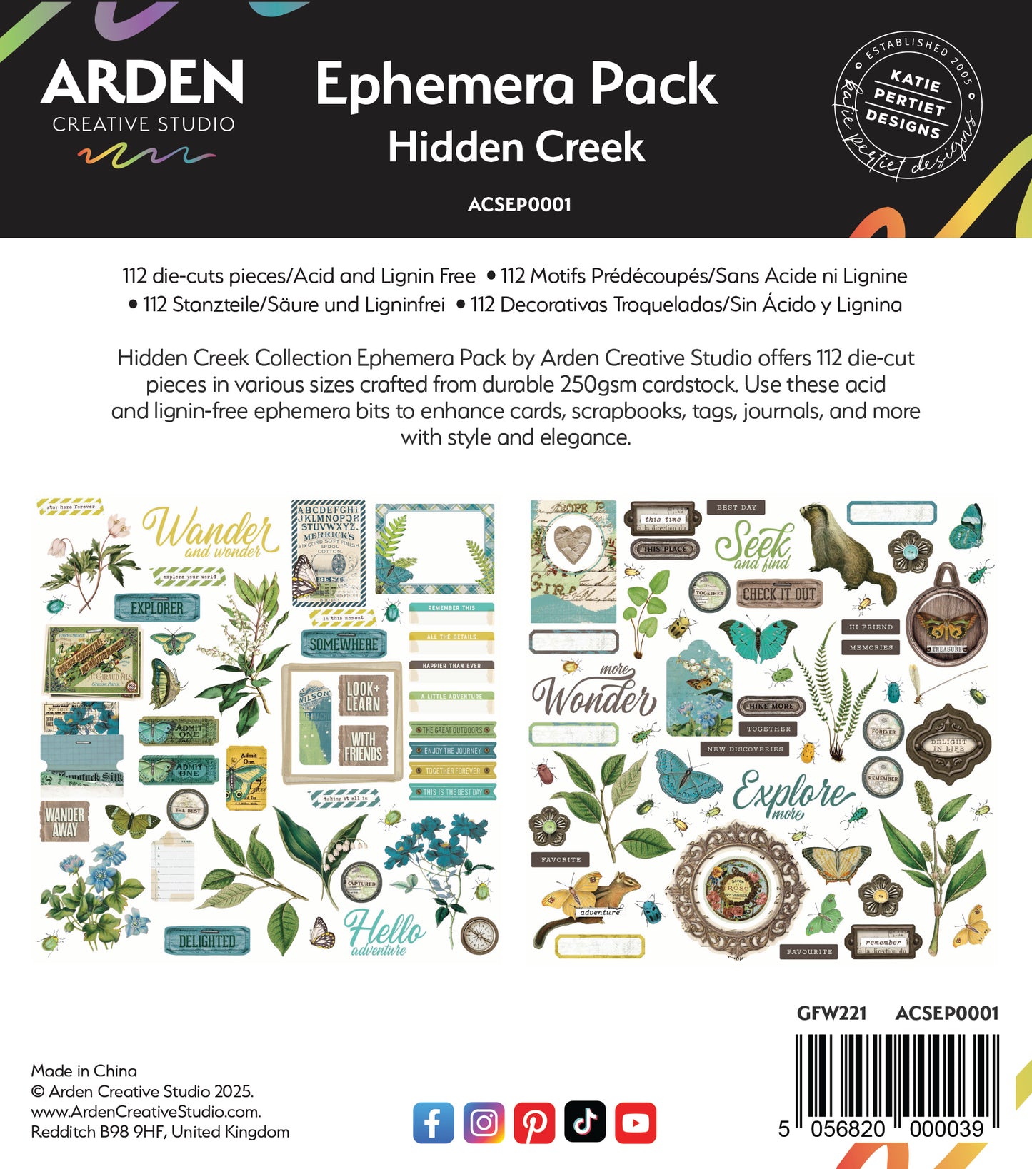 Arden Creative Studio - Hidden Creek - Ephemera