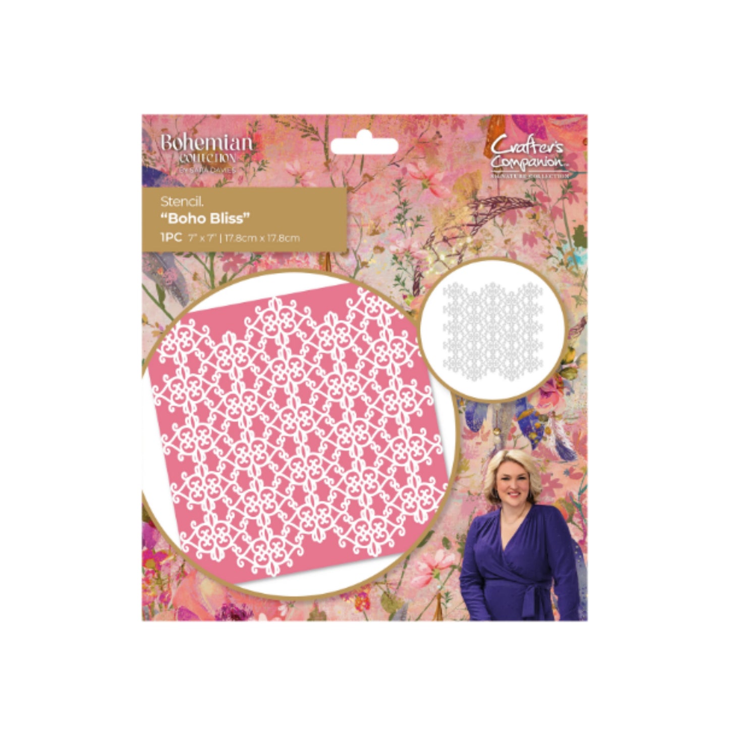 Crafter's Companion - Boho Bliss - Stencil