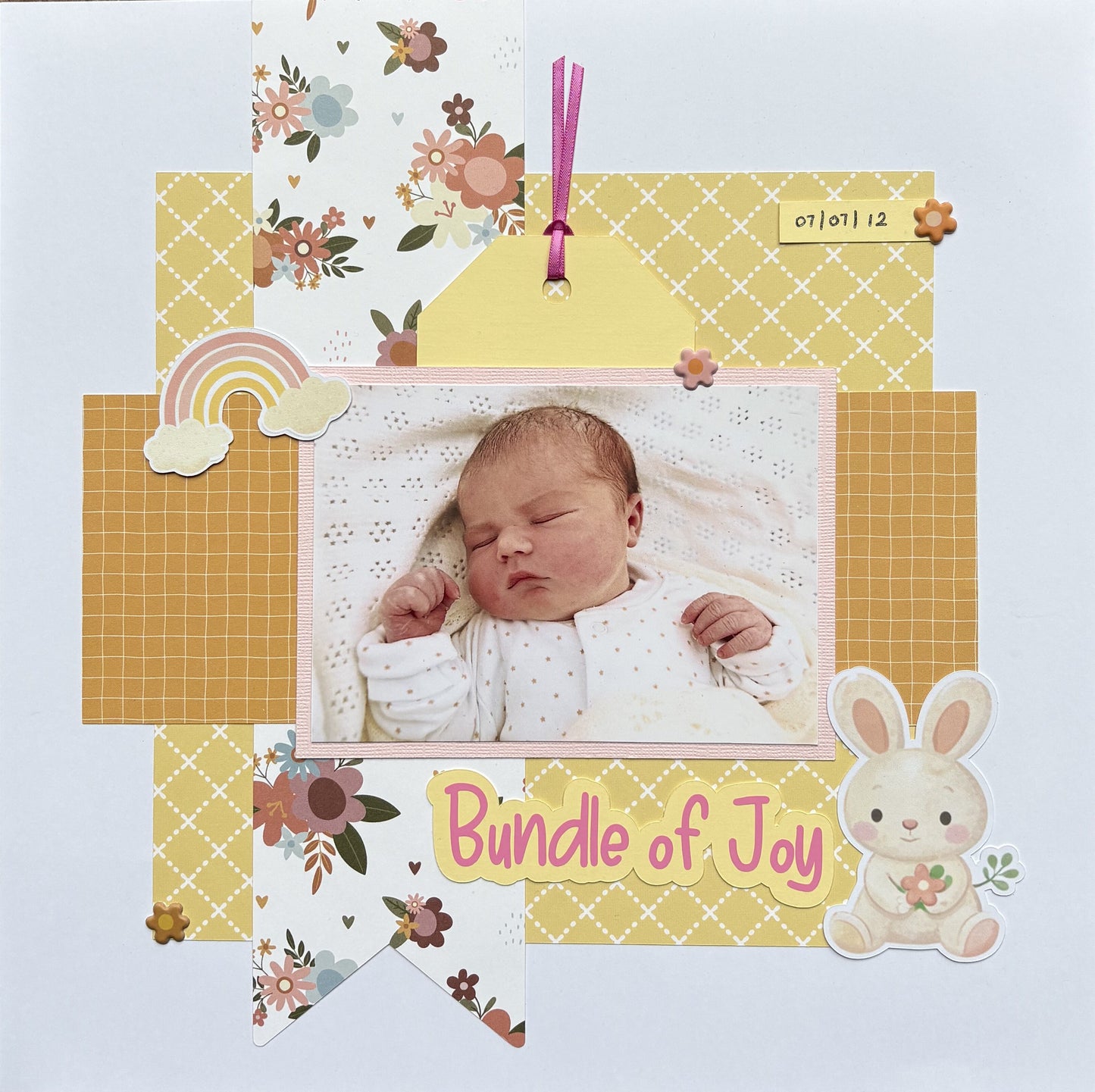 Scrappyroo Perfect Page Kit - Bundle of Joy (Girl)