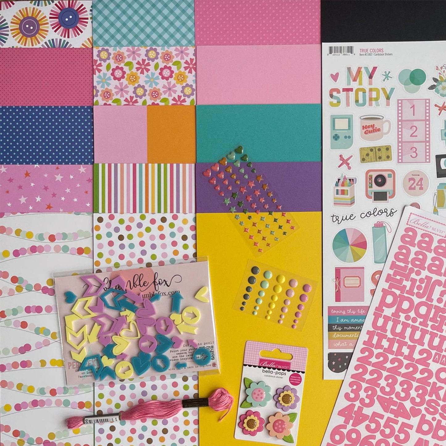 Scrappyroo Monthly Kit - Happy Just Because