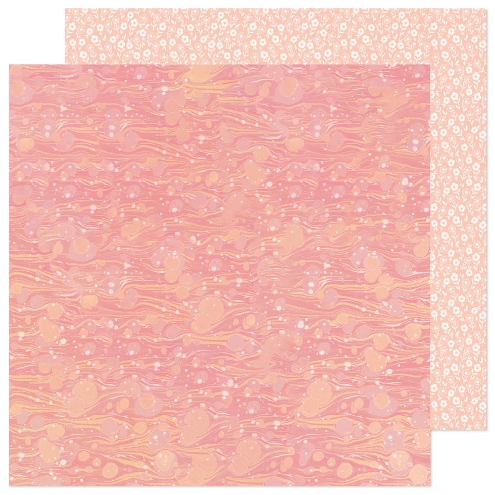 Maggie Holmes - Parasol - Regards - 12" x 12" Scrapbook Paper