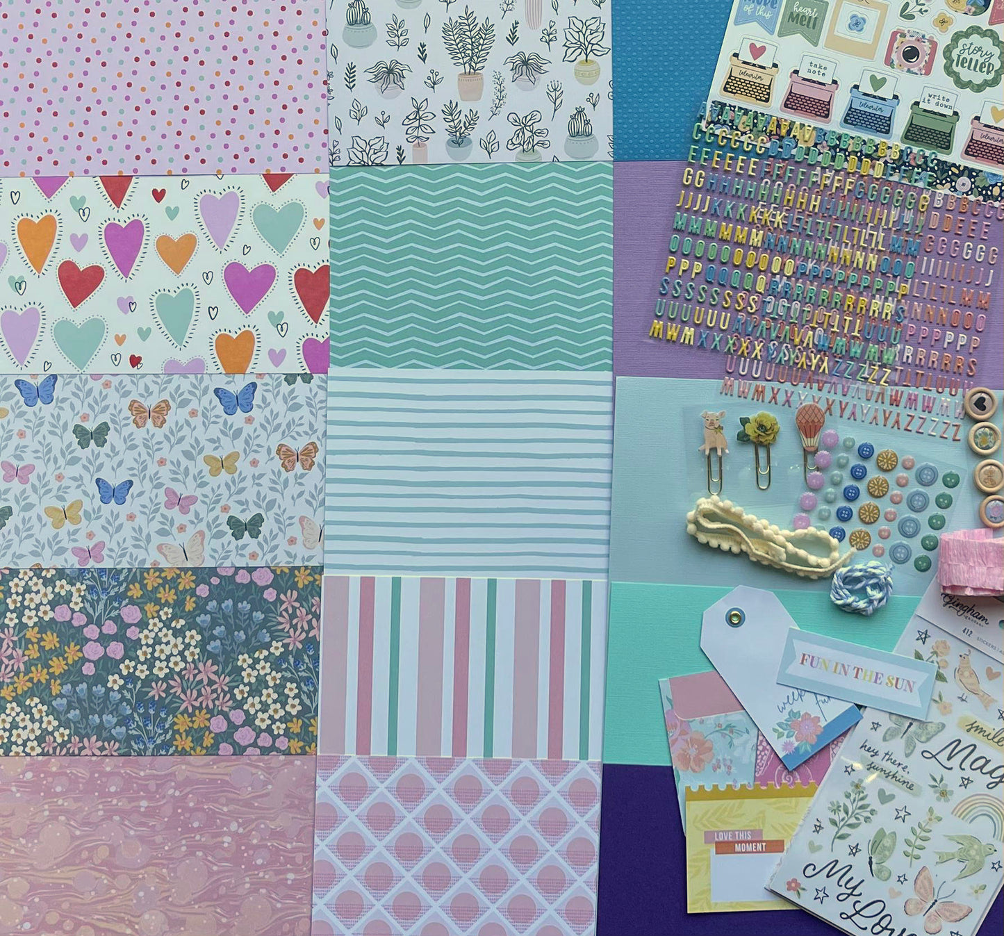 Scrappyroo Creative Kit - Serenity Now