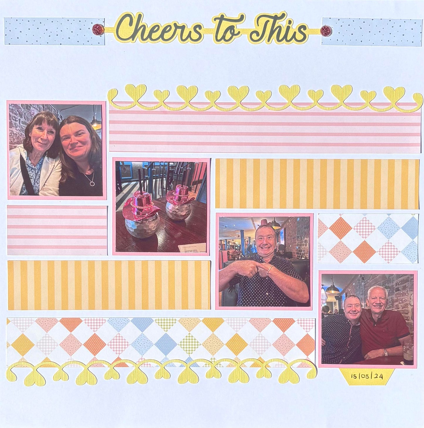 Scrappyroo Perfect Page Kit - Cheers to This