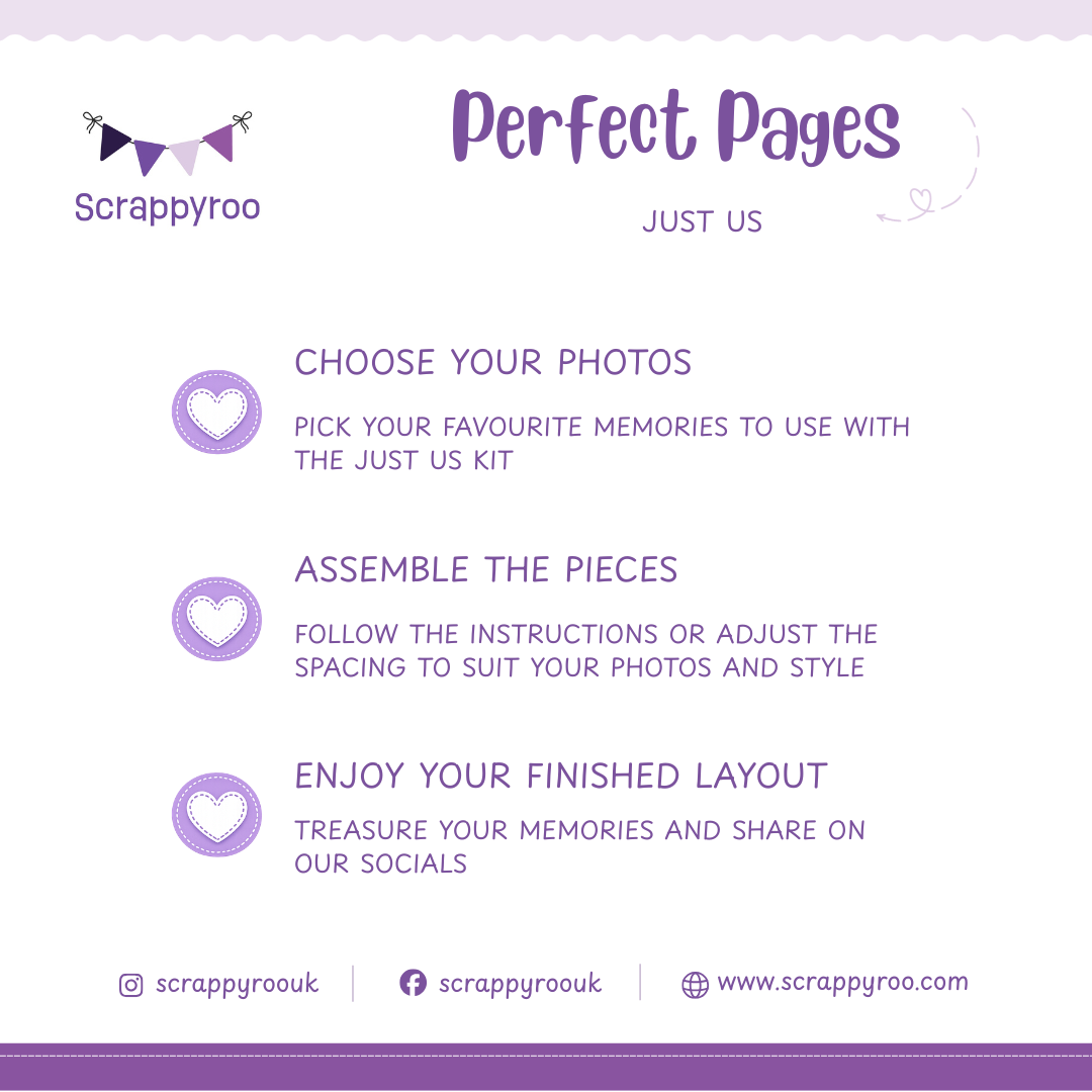 Scrappyroo Perfect Page Kit - Just Us