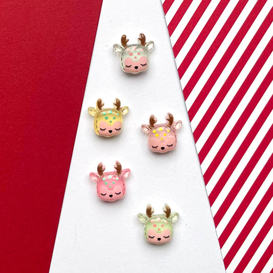 Scrappyroo Embellishments - Pastel Reindeer