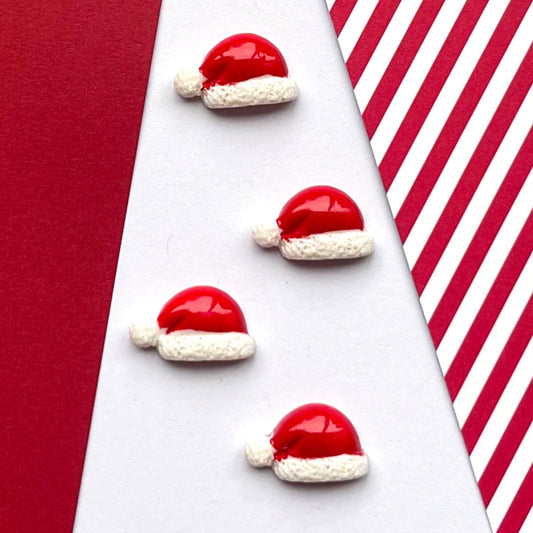 Scrappyroo Embellishments - Santa Hats