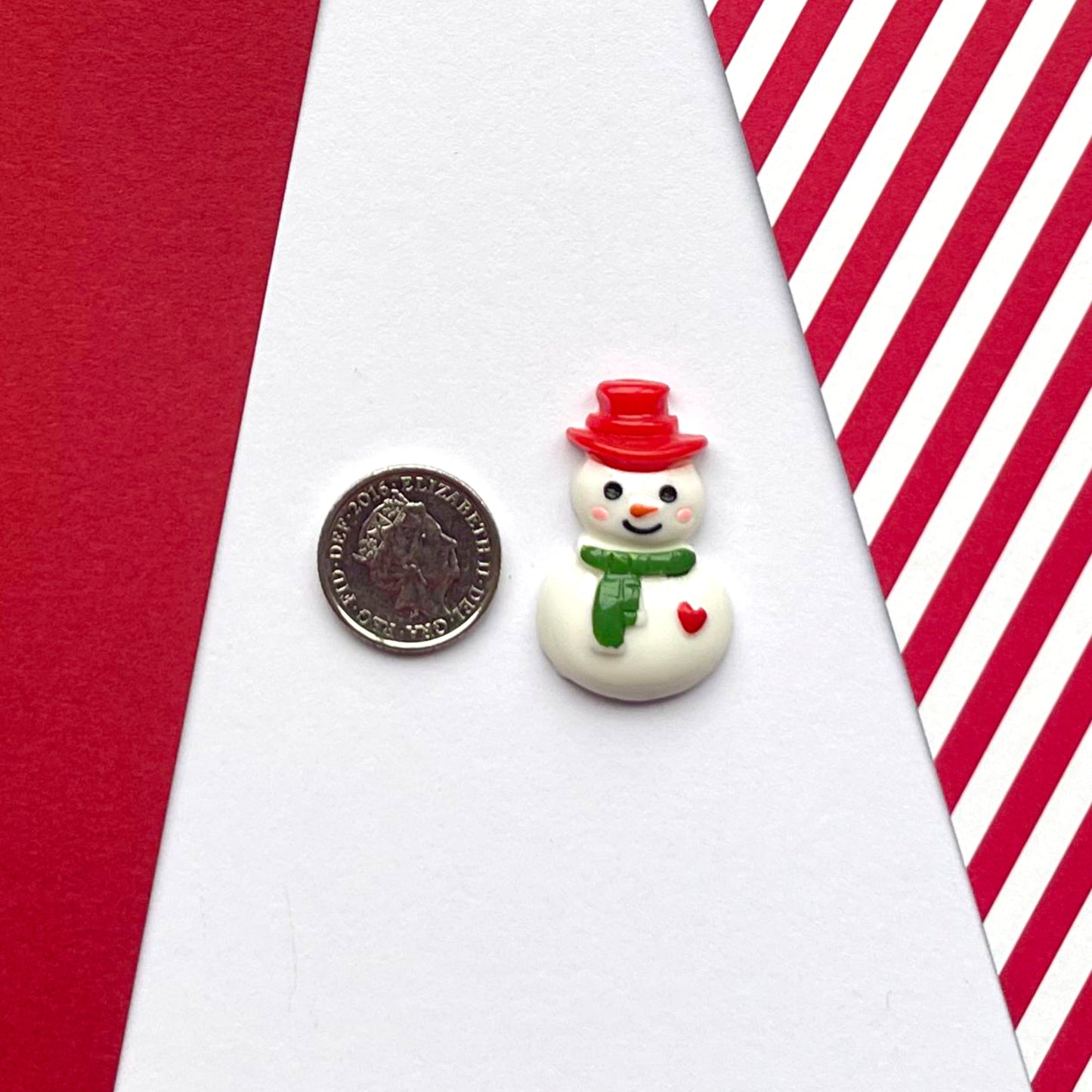Scrappyroo Embellishments - Cute Snowmen
