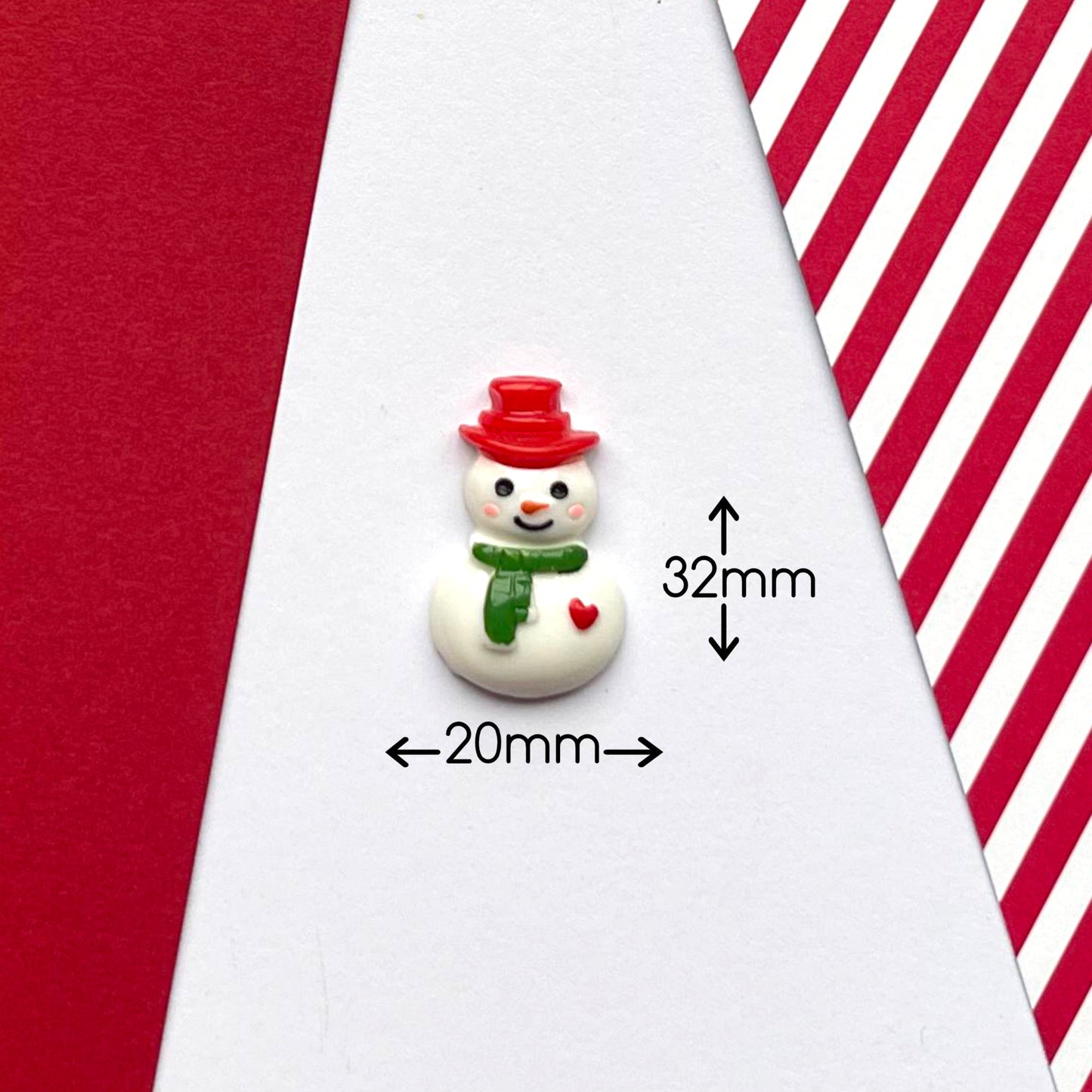 Scrappyroo Embellishments - Cute Snowmen