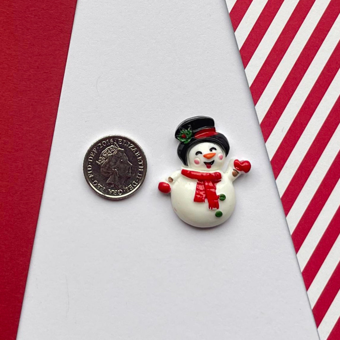 Scrappyroo Embellishments - Happy Snowmen