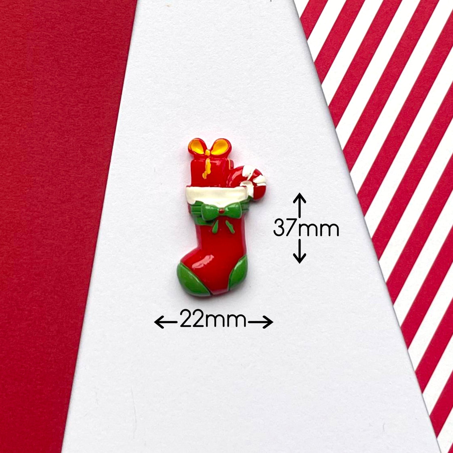 Scrappyroo Embellishments - Christmas Stockings