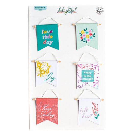 Pinkfresh Studio - Delightful - Hanging Banners