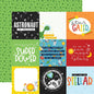 Echo Park - Blast Off - 4x4 Journaling Cards - 12" x 12" Scrapbook Paper