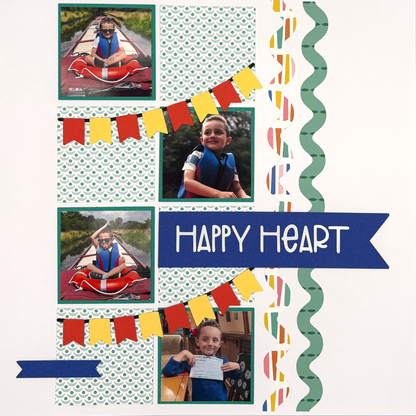 Scrappyroo Perfect Pages Kit - Happy Heart (Boy)