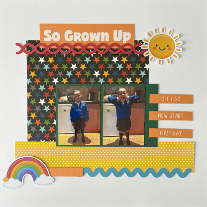 Scrappyroo Perfect Page Kit -  So Grown Up