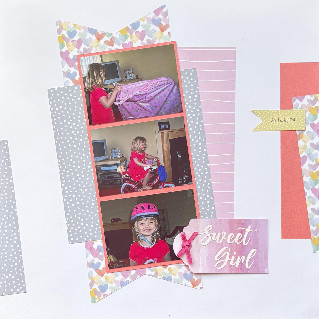 Scrappyroo Perfect Page Kit -  Sweet Girl