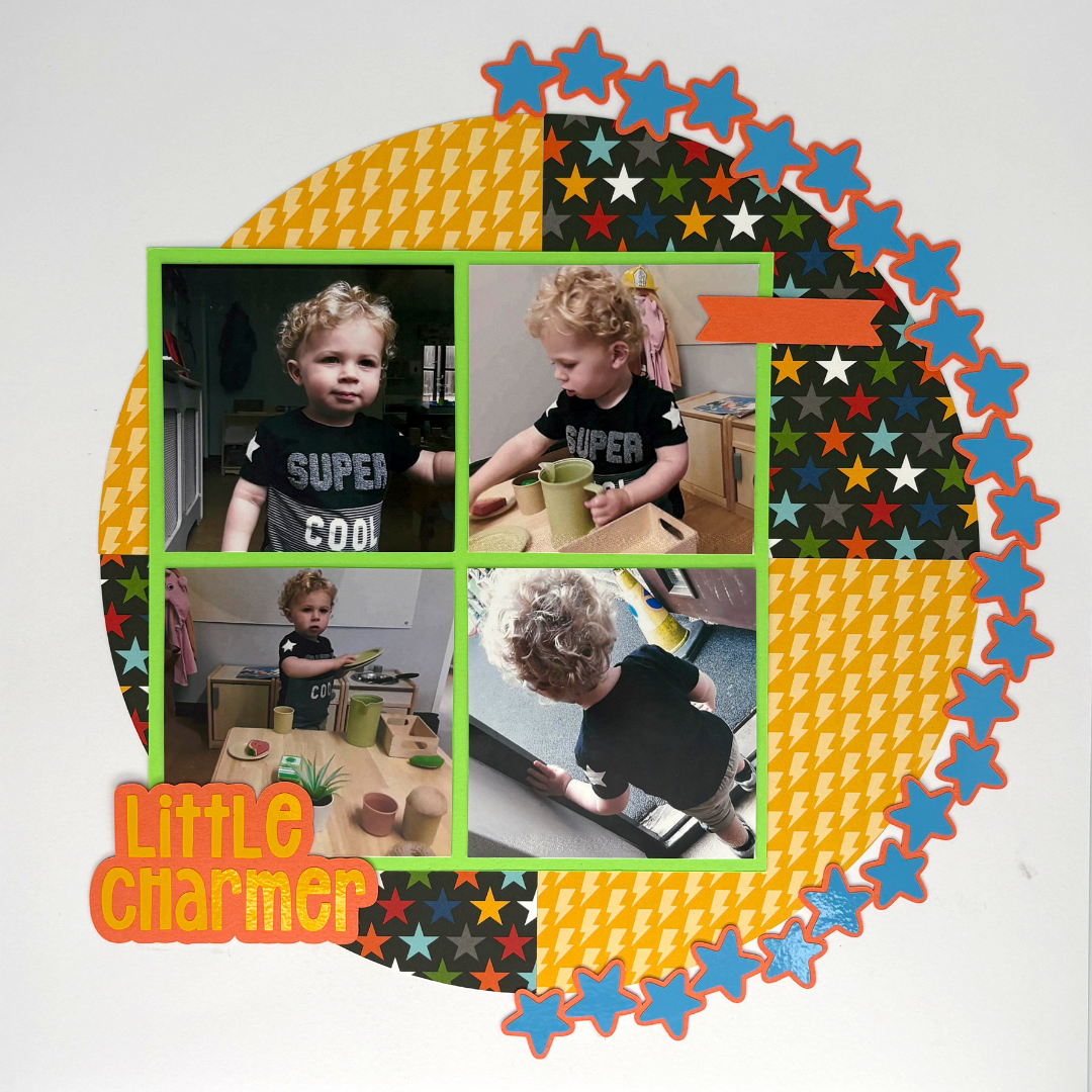 Scrappyroo Perfect Pages Kit -  Little Charmer (Boy)