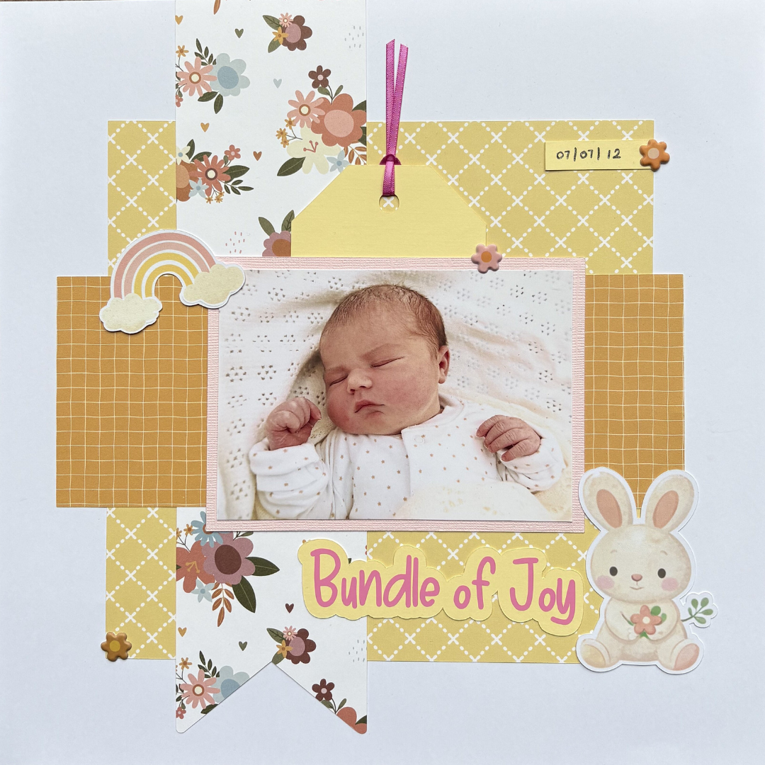 Scrappyroo Perfect Page Kit -  Bundle of Joy (Girl)