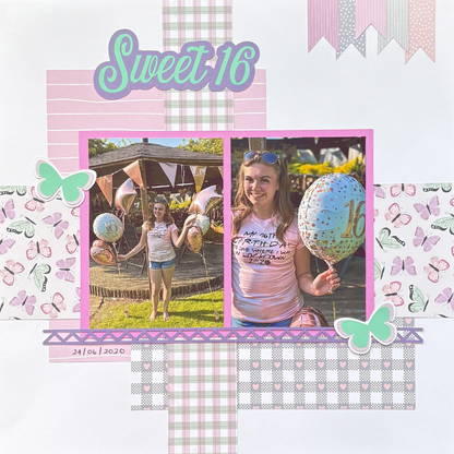 Scrappyroo Perfect Page Kit -  Sweet 16