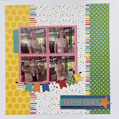 Scrappyroo Perfect Page Kit -  Happy Times