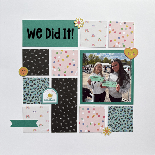 Scrappyroo Perfect Page Kit -  We Did It!