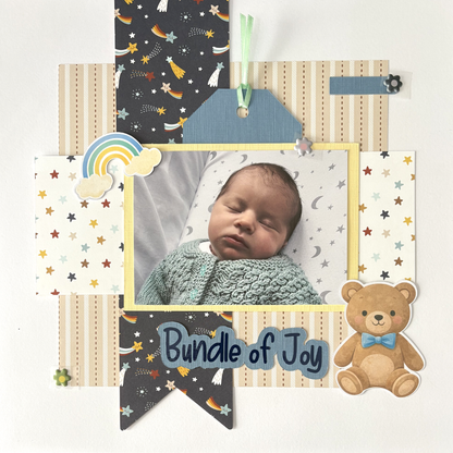 Scrappyroo Perfect Page Kit -  Bundle of Joy (Boy)