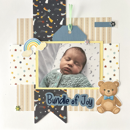 Scrappyroo Perfect Page Kit -  Bundle of Joy (Boy)