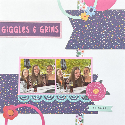 Scrappyroo Perfect Page Kit - Giggles & Grins