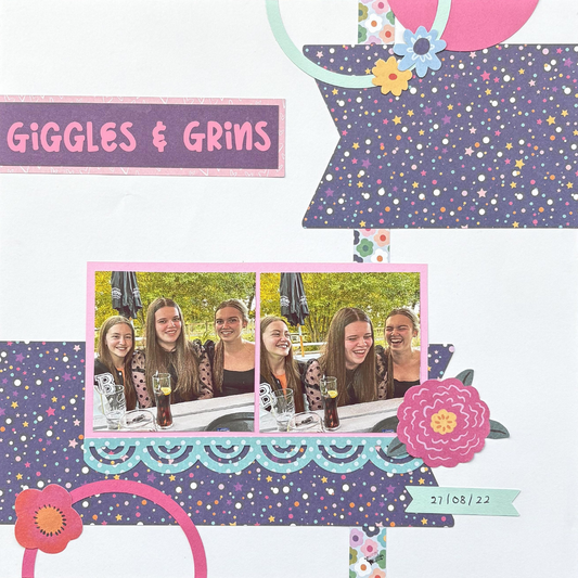 Scrappyroo Perfect Page Kit - Giggles & Grins