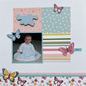 Scrappyroo Perfect Page Kit -  Once Upon A Baby (Girl)