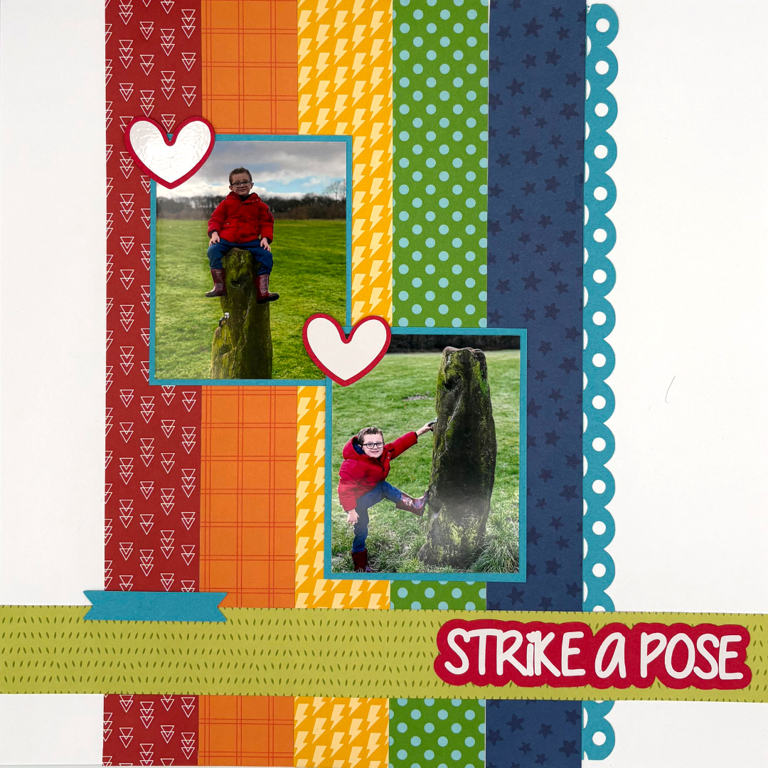 Scrappyroo Perfect Pages Kit - Strike A Pose (Boy)