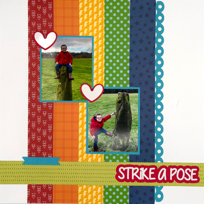 Scrappyroo Perfect Pages Kit - Strike A Pose (Boy)