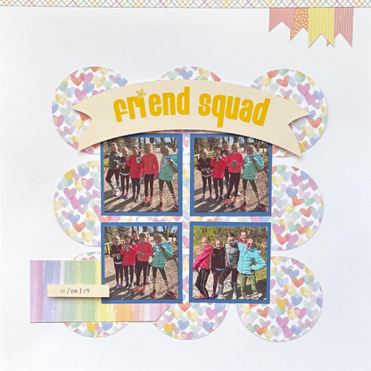 Scrappyroo Perfect Page Kit -  Friend Squad