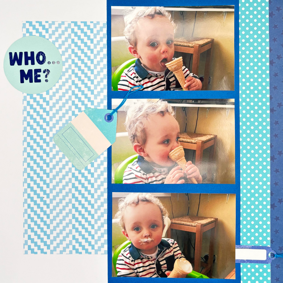 Scrappyroo Perfect Pages Kit -  Who...Me? (Boy)