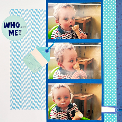 Scrappyroo Perfect Pages Kit -  Who...Me? (Boy)