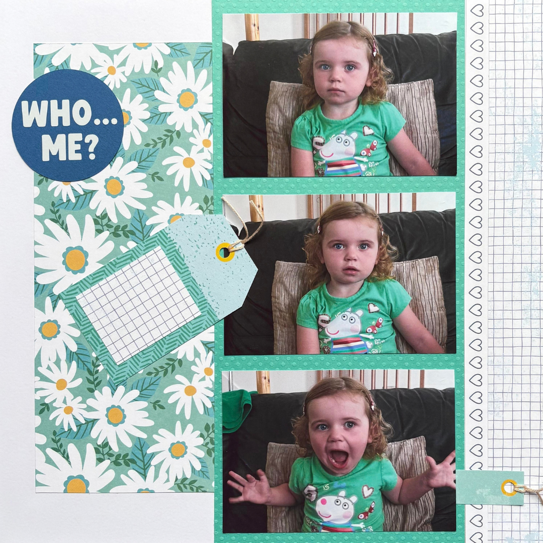 Scrappyroo Perfect Pages Kit -  Who...Me? (Girl)