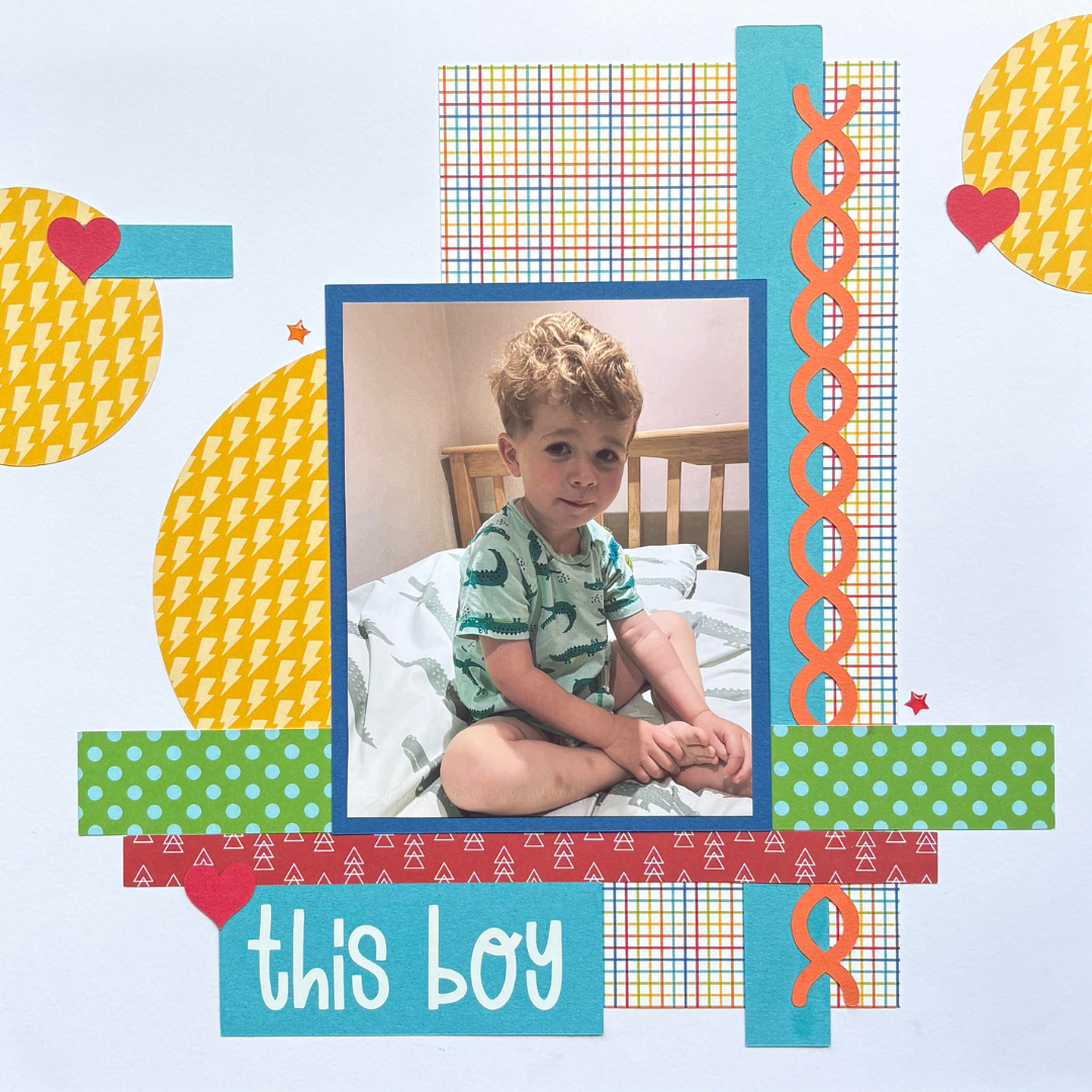 Scrappyroo Perfect Pages Kit -  This Boy