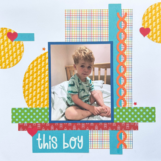 Scrappyroo Perfect Page Kit -  This Boy