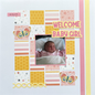 Scrappyroo Perfect Page Kit -  Welcome Baby Girl