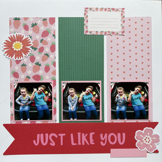 Scrappyroo Perfect Page Kit -  Just Like You